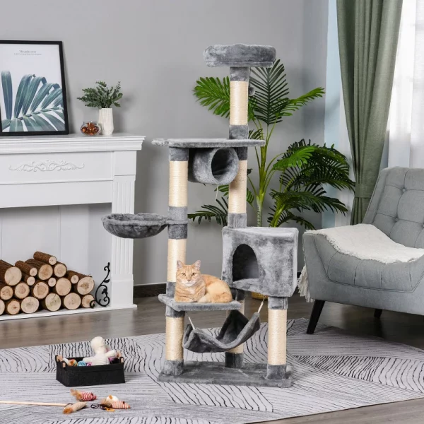 cat play tower