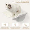 Wall mounted cat shelve