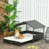 Extendable elevated dog bed