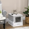 Removable tray litter box