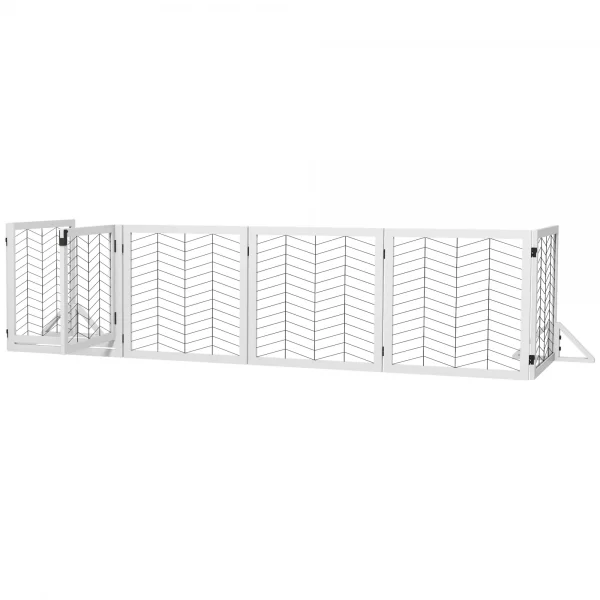 8 Panels foldable pet gate